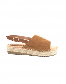 Sandalias mujer MARRONES Yute SANDALIAS Verano N mero 41