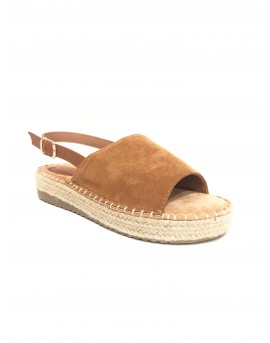 sandalias mujer marrones antelina